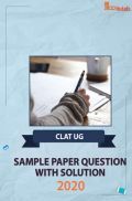 CLAT UG  2020 Sample Paper Question With Solution CLAT UG  2020 Sample Paper Question With Solution